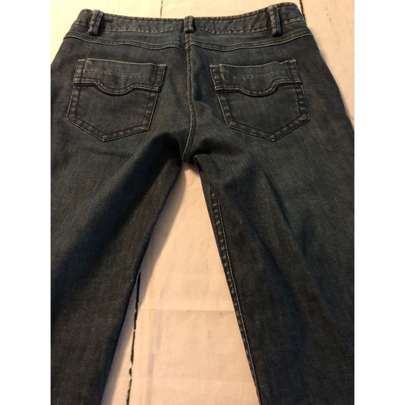 Anthropologie Louie Women's Jeans Boot Cut Distressed Size 27 X 31 - Picture 8 of 9